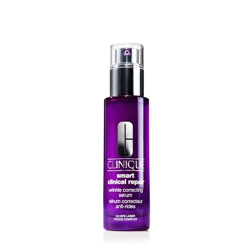 Clinique Smart Clinical Repair Wrinkle Correcting Face Serum With Hyaluronic Acid Peptides  Advanced Retinoid Serum  AntiAging  Hydrating 17 Fl Oz