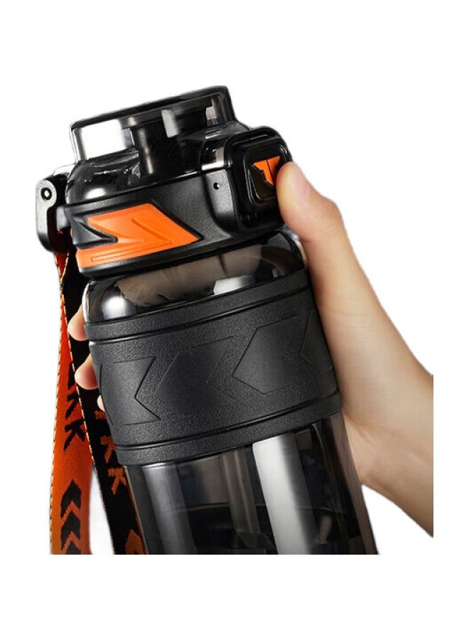 Tkk Sports Water Bottle For Men, Large Capacity Tritan Plastic Tea Cup, Heat-Resistant Fitness Water Bottle For Primary And Secondary School Students - Image 2