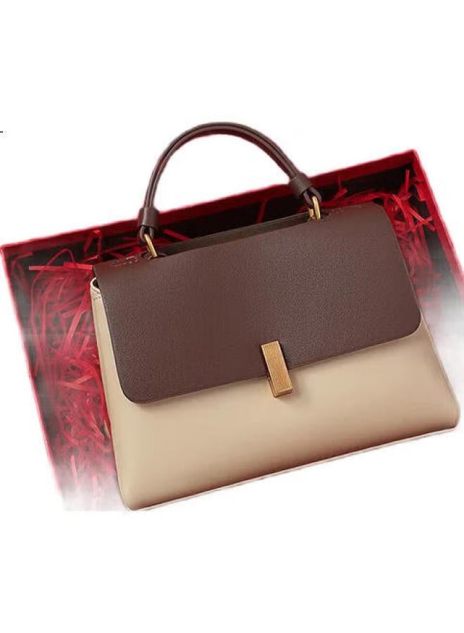 Yuyula Leather Handbag, Women'S Bag, Handheld Mom Bag, High-End Brand Crossbody Bag, Birthday, Qixi Festival, Valentine'S Day Gift For Girlfriend - Image 2