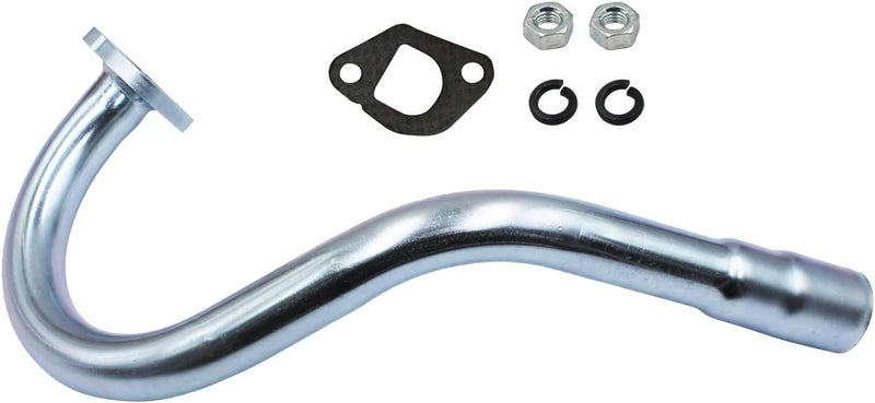 YHB Exhaust Header Pipe added Horsepower Compatible with Predator 212CC Hemi and Non-Hemi and most 196cc OHV Clone engines - Exhaust Pipe brace and silencer not included - Image 5