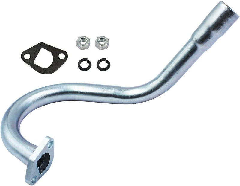 YHB Exhaust Header Pipe added Horsepower Compatible with Predator 212CC Hemi and Non-Hemi and most 196cc OHV Clone engines - Exhaust Pipe brace and silencer not included - Image 1