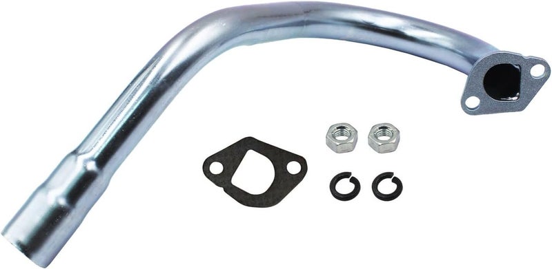 YHB Exhaust Header Pipe added Horsepower Compatible with Predator 212CC Hemi and Non-Hemi and most 196cc OHV Clone engines - Exhaust Pipe brace and silencer not included - Image 4