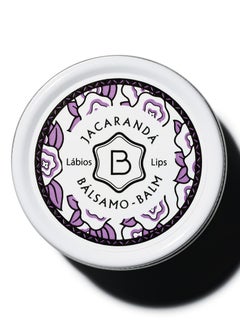 BENAMÕR Benamor Jacaranda Lip Balm with Shea Butter Argan Oil Coconut and Sweet Almond Protecting and Moisturising Lip Care 99% Natural Ingredients Paraben Free Hytrating Lip Balm 12ml  - Image 1