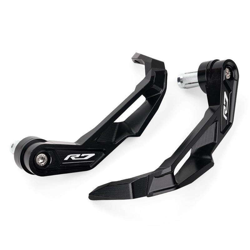 MOWOK Fit for Yamaha R7 YZFR7 YZFR7 2021 2022 2023 2024 2025 2026 Accessories Motorcycle Clutch Brake Lever Hand Guards handguard Handlebar Protector Black - Image 2
