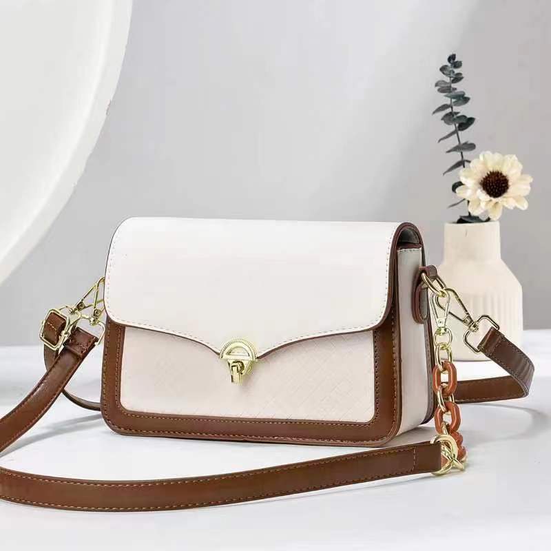 New Style Plaid Small Square Bag Fashion Women'S Bag High-End Sense Large Capacity Shoulder Bag Crossbody Bag Handbag - Image 1