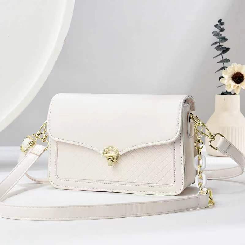 New Style Plaid Small Square Bag Fashion Women'S Bag High-End Sense Large Capacity Shoulder Bag Crossbody Bag Handbag - Image 2