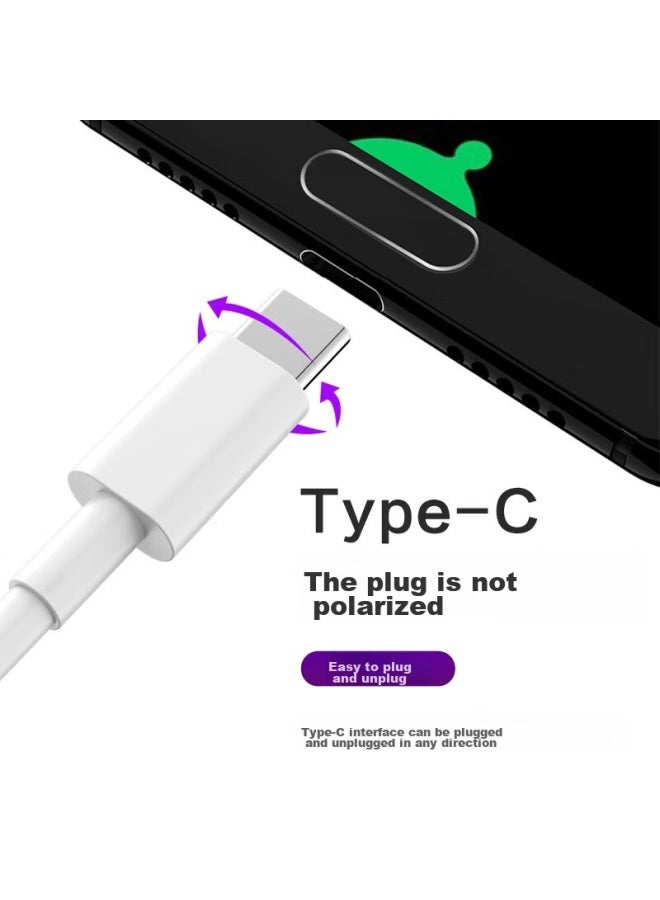 Diyi Workshop Deyi Gongfang Huawei Fast Charging Kit, Data Cable Type-c/usb-c Charging Cable, Compatible With Apple 15/16 Tablets Ipad/xs, Huawei 40w Fast Charging Head + 2-meter Cable - Image 2