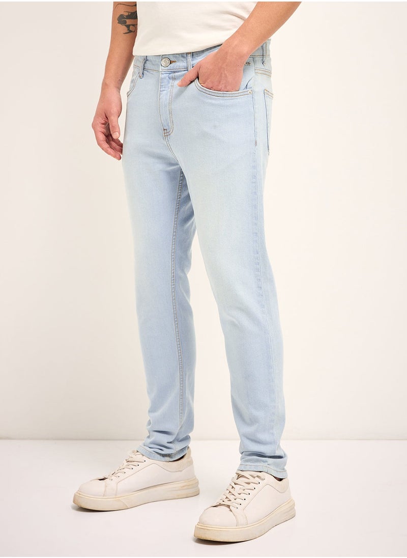 THE BEAR HOUSE Men’s Jeans Lightweighted & Comfortable, Perfect for Casual Wear, Ideal for Everyday & Summer Wear  - Image 2