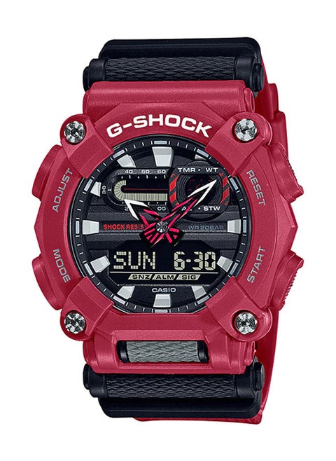 CASIO G-Shock Resin Band Analog Digital Watch for Men GA-900-4ADR
