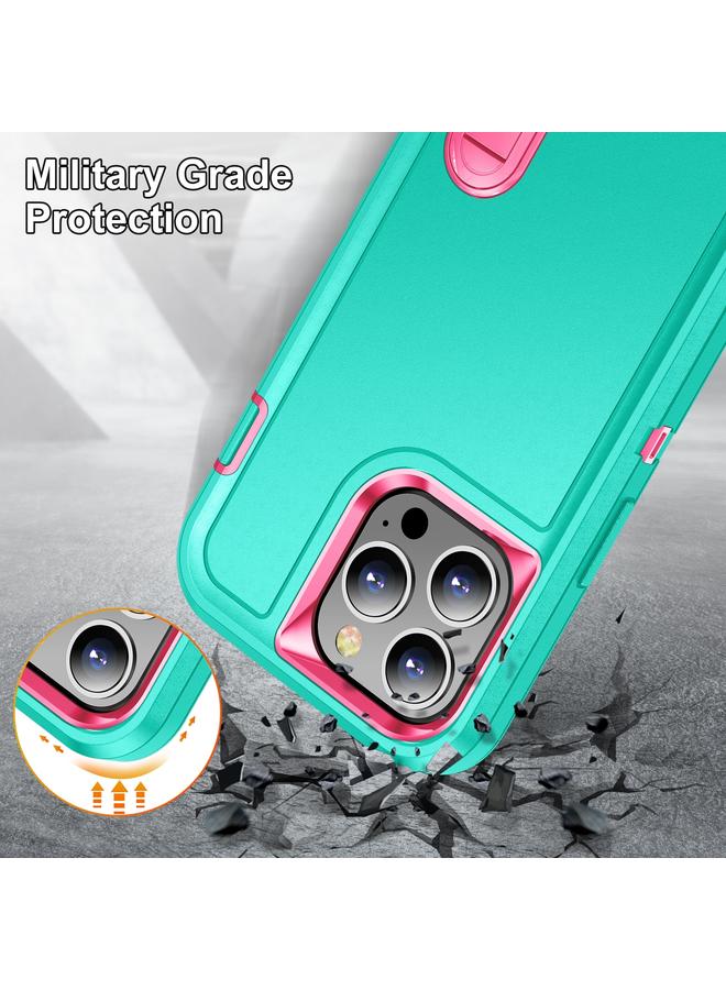 اس-توب حافظة لهاتف iPhone 14 3 في 1 حافظة هاتف متينة مع حامل - Image 3