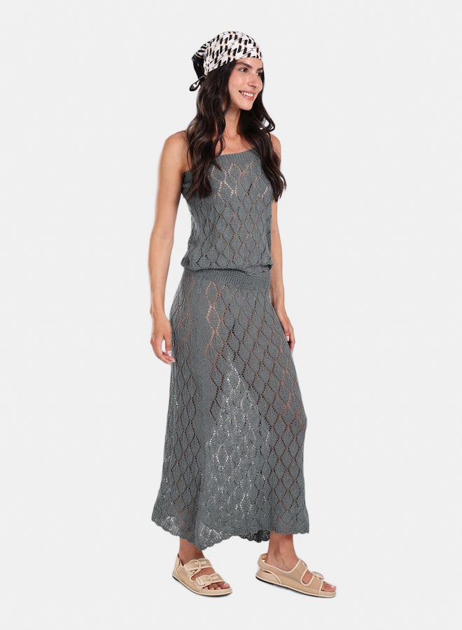 Carina Sleeveless Knitted Beach Set - Image 2
