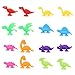 YUERFEILA 16 PCS Suction Cup Toys No Hole Bathtub Shower Toy Party Favor for Kids Dinosaur Silicone Sucker Toys Travel Window Toy for Toddlers Boys Girls - Image 2