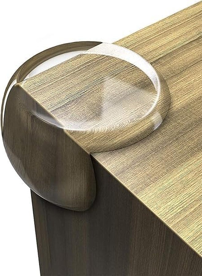 KITDAO Furniture Corner Protectors - Soft Silicone Safety Guards for Tables, Desks & Sharp Edges - Transparent Childproof Bumpers, Strong Adhesive, Remove (Pack of 8) - Image 1