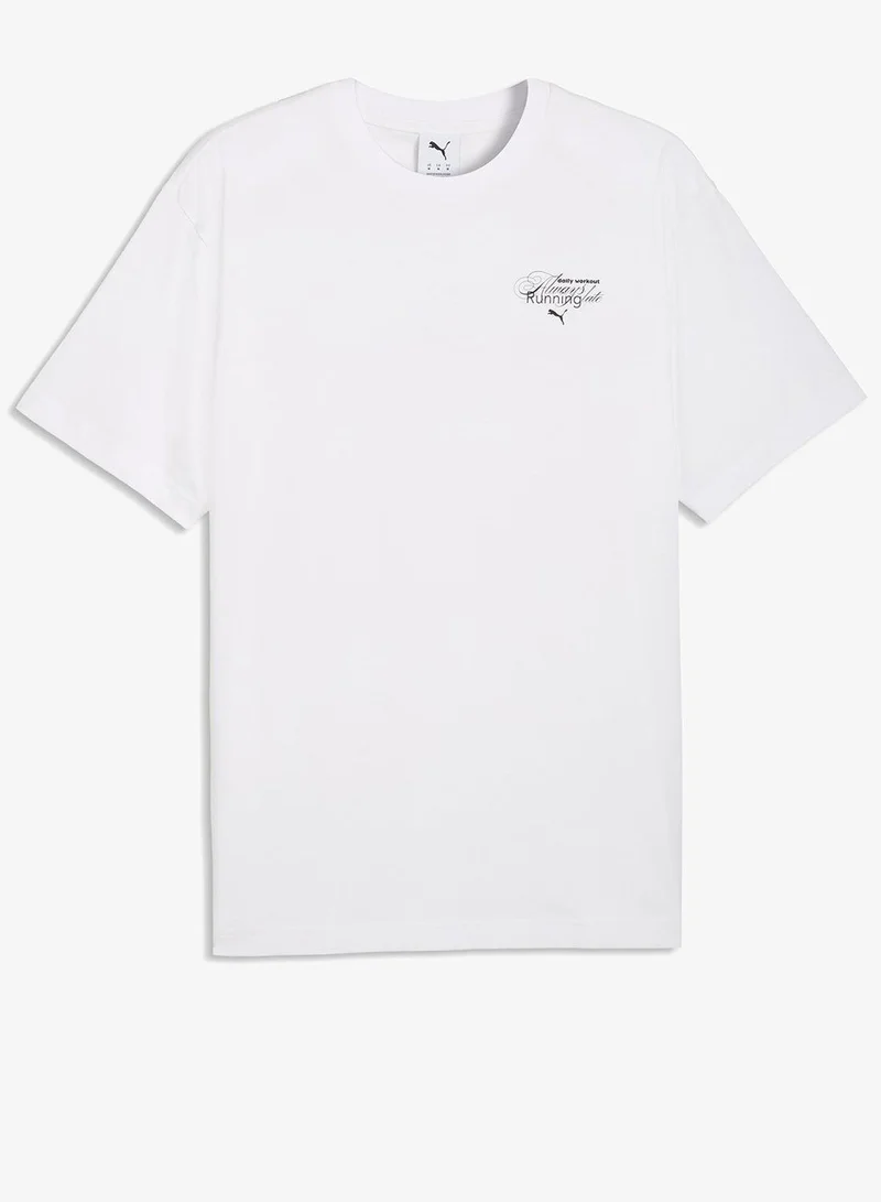 بوما تيشيرت مريح بشعار جرافيك