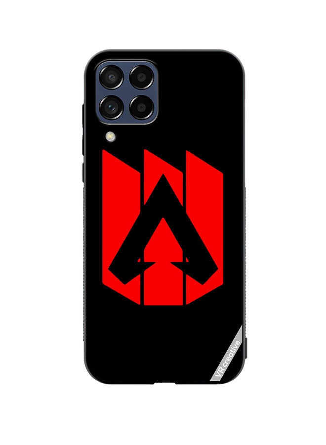 Protective Case Cover For Samsung Galaxy M53 Red Logo  Apex Legends Design Multicolour