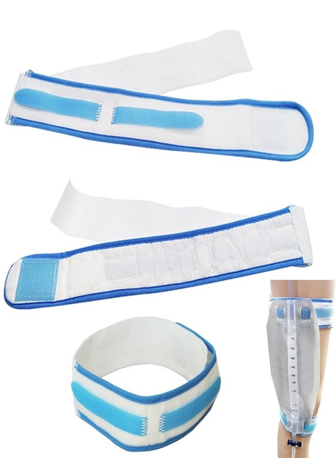 EasyBravo 2 Pack Catheter Holder Leg Bag Straps, Band Straps for Easy-Tap Leg Bag, 23.6” Long x 2" Wide - Image 1