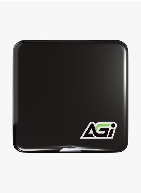 EDM38 2TB Magnetic Portable External SSD, USB 3.2 Gen2x2 with 20Gbps Speed, Read Speed of up to 2050MB/s, Compatible with Laptop, Notebook, PC, iPhone 15 Series - BLACK