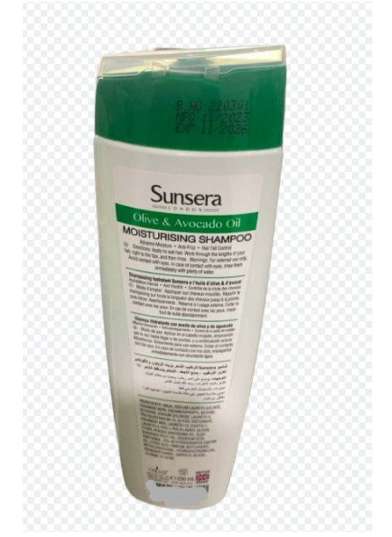 Sunsera - Sunsera Moisturising Shampoo 250ml - Image 1