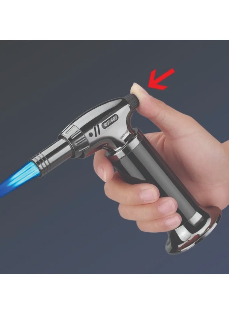 Tafan Tafan Cooking Blow Torch, Adjustable Flame Cooking Torch Lighter (Max 2500°F), Refillable Butane Burner with Safety Lock for Cooking, Grilling,  - Image 3