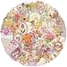 Qianshan 50Pcs Vintage StickersWaterproof Transparent PET Aesthetic Decorative Sticker Scrapbooking Supplies for Adult Card Making Letters Planner Journaling Junk Journal DIY Water Bottles Art CraftFlowers - Image 2