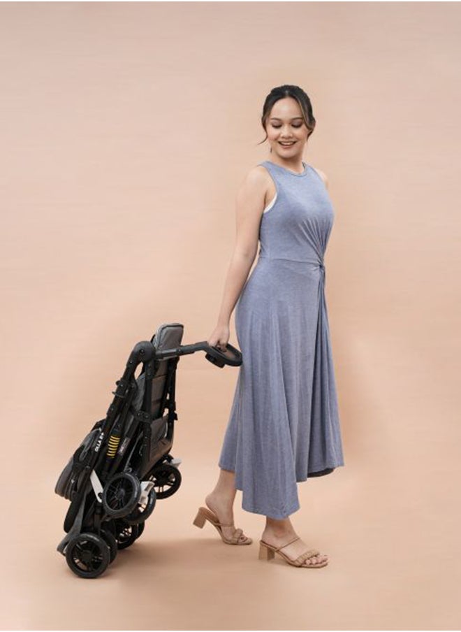 Baby Stroller OLLA R+ With Reversible Handle 5-point safety harness And Easy One-Hand Fold Cup Holder 0 To 4 Year Up To 20 Kg Grey - pzsku/Z9975796BB8422E59824BZ/45/_/1735536173/7a2319da-c222-4584-8af7-0e149c91fc79