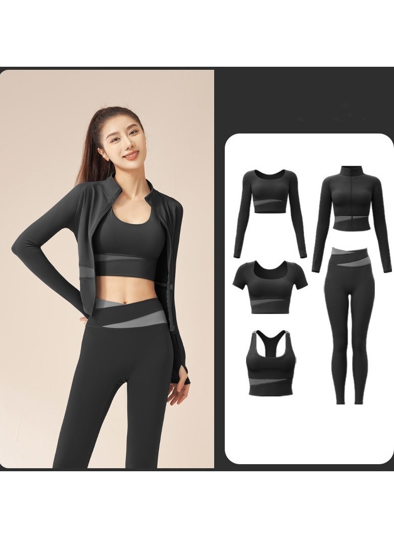 EBMINI New Pilates Yoga Training Fitness Clothing Set 