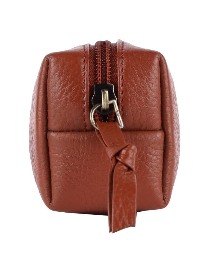 HAMMONDS FLYCATCHER Utility Pouch-Multi-Use Genuine Leather Pencil Case, Cosmetic Pouch, Stationery Pouch, Coin Pouch, Makeup Brush Pouch For Women & Men-School & Office Organizer - Image 2