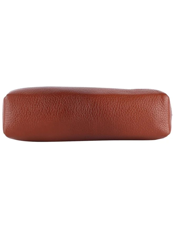 Hammonds Flycatcher  Utility Pouch-Multi-Use Genuine Leather Pencil Case, Cosmetic Pouch, Stationery Pouch, Coin Pouch, Makeup Brush Pouch For Women & Men-School & Office Organizer  | Best Price UAE