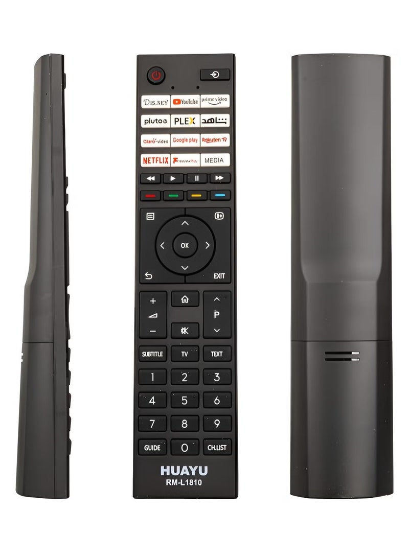 Huayu Huayu Remote Control for Toshiba Smart TV LCD LED Compatible Models CT-90325 CT-90326 CT-90327 CT-90329 CT-90336 CT-90404 CT-90405 CT-8068 CT-95051  - Image 3