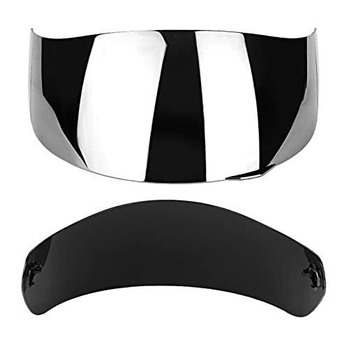 AMONIDA AGV K1 Visor,AGV K3 SV Visor,Motorcycle Wind Helmet Lens Visor Full Face Fit For AGV K1 K3SV K5 (silver) - Image 4