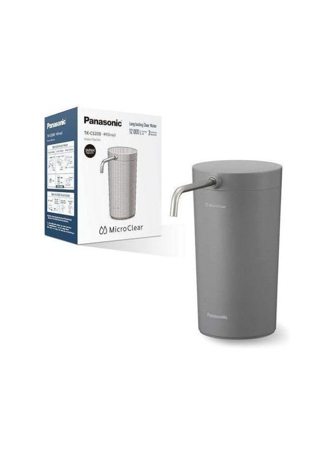 Panasonic Tk-Cs200 Micro Clear Water Filter, 12000 Liters - Grey - Image 1