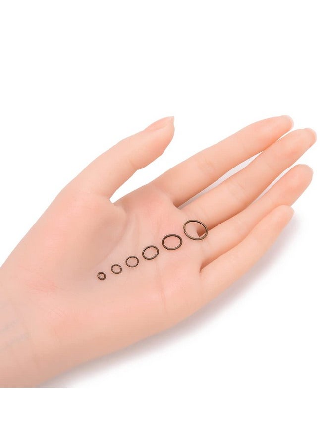Adabele - 100Pcs 12Mm (0.47 Inch) Open Jump Ring O Ring Connector (Wire 1Mm/0.04 Inch/18 Gauge) Antique Bronze Plated Brass For Jewelry Craft Making Cf85 12 - Image 1