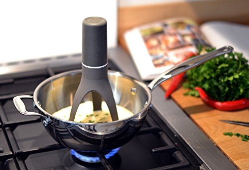 Uutensil Stirr - The Unique Automatic Pan Stirrer - Longer Nylon Legs, Grey - Image 2