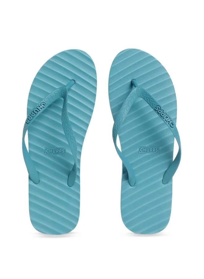 CHUPPS Harbor Blue Lightweight Flip-Flops for Kids