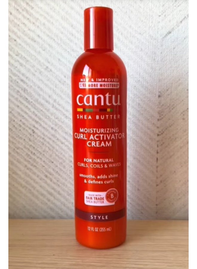 CANTO Moisturizing Curl Activator Cream + Shea Butter Cleansing Cream Shampoo + Shea Butter Hydrating Cream Conditioner + Wave Whip Curling Mousse + Naturals Define And Shine Custard + Maximum Hold Styling Gel - Image 3