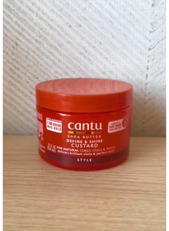 CANTO Moisturizing Curl Activator Cream + Shea Butter Cleansing Cream Shampoo + Shea Butter Hydrating Cream Conditioner + Wave Whip Curling Mousse + Naturals Define And Shine Custard + Maximum Hold Styling Gel - Image 4