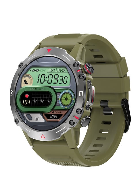 Smart Watch 410mAh AMOLED Smart Watches for Men Smartwatches Bluetooth Make/Answer Calls Fitness Modes and Sleep Modes Multi-app Message Reminder Monitor Multi Language