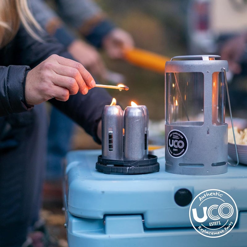 UCO 9-Hour White Candles for Candle Lanterns, Long-Burning Candles for Outdoor, Camping, Prepping Supplies and Emergency Preparedness - Image 2