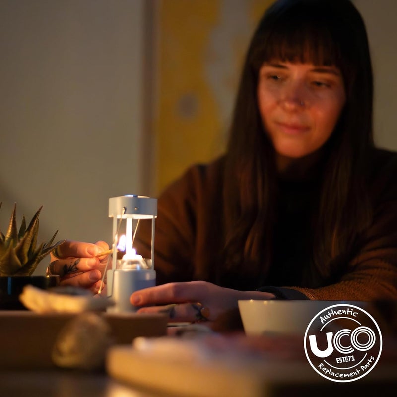 UCO 9-Hour White Candles for Candle Lanterns, Long-Burning Candles for Outdoor, Camping, Prepping Supplies and Emergency Preparedness - Image 4