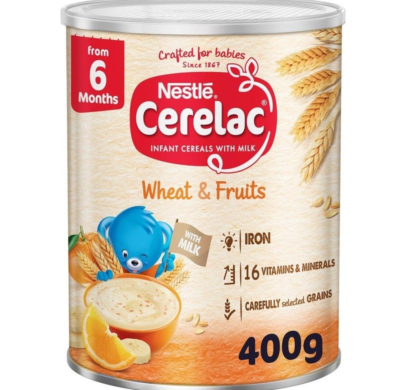 Cerelac Infant Cereal with Milk and Mixed Fruits - 400 g