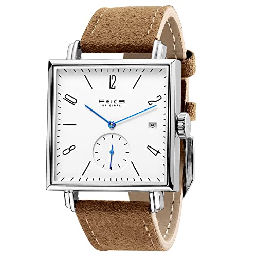 FEICE Sapphire Crystal Square Automatic Watch Classic Minimalistic Watch Minimalist Casual Watches for Men Women Unisex -FM301 - Image 1