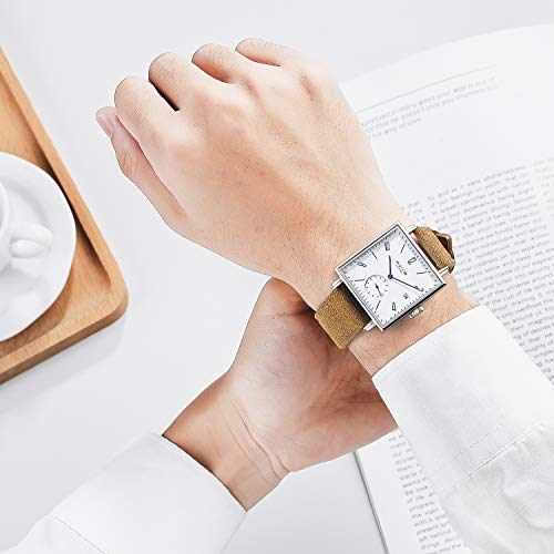 FEICE Sapphire Crystal Square Automatic Watch Classic Minimalistic Watch Minimalist Casual Watches for Men Women Unisex -FM301 - Image 5
