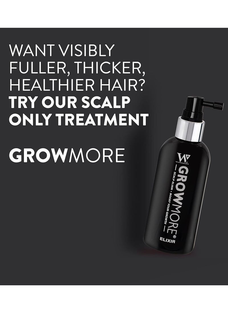 Watermans Grow Me Watermans Best Hair Growth Serum Grow More Elixir® - Hair Growth & Hair Thickening Leave In Topical Scalp Treatment, 100Ml  - Image 3