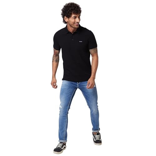 Spykar Men's Rover Regular Fit Mid-Rise Casual Jeans Light Blue - Image 2