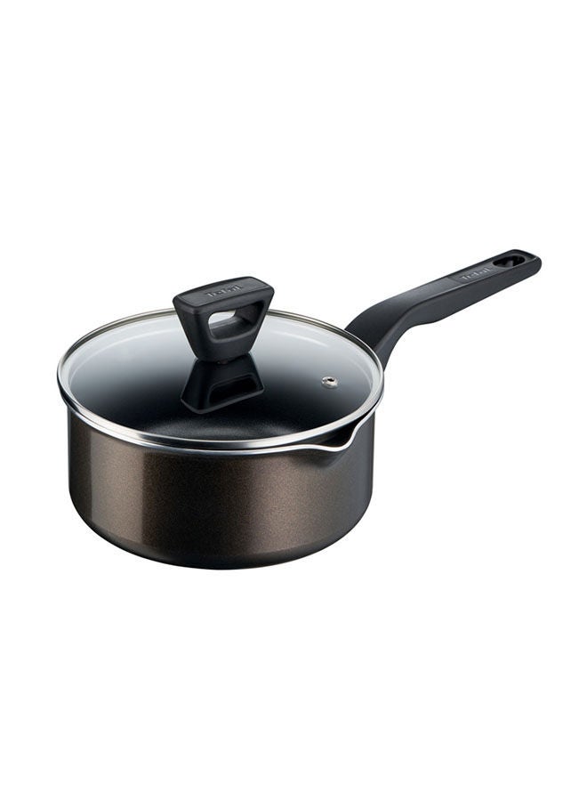 Tefal Xl Intense Sauce Pan With Glass Lid, Non-Stick Dark Brown - Image 1
