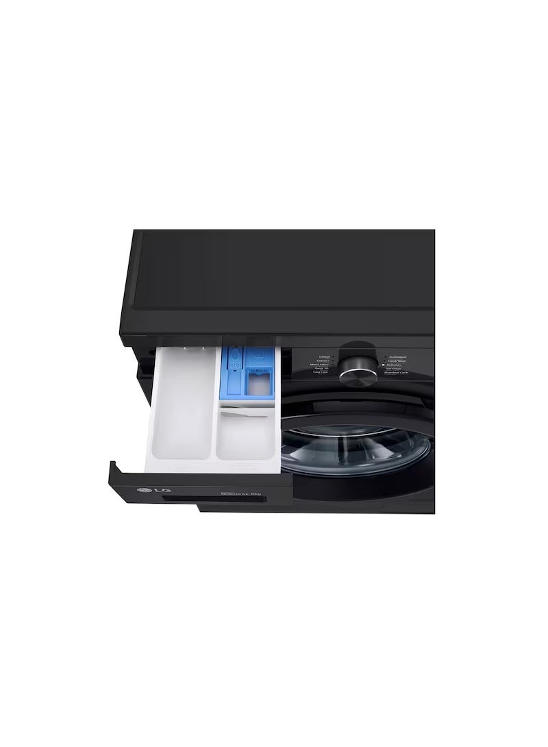 LG Front Loading Wifi Inverter Washing Machine - 8KG - Onyx Black - F4Y2TYG6X 8 kg F4Y2TYG6X black - Image 5