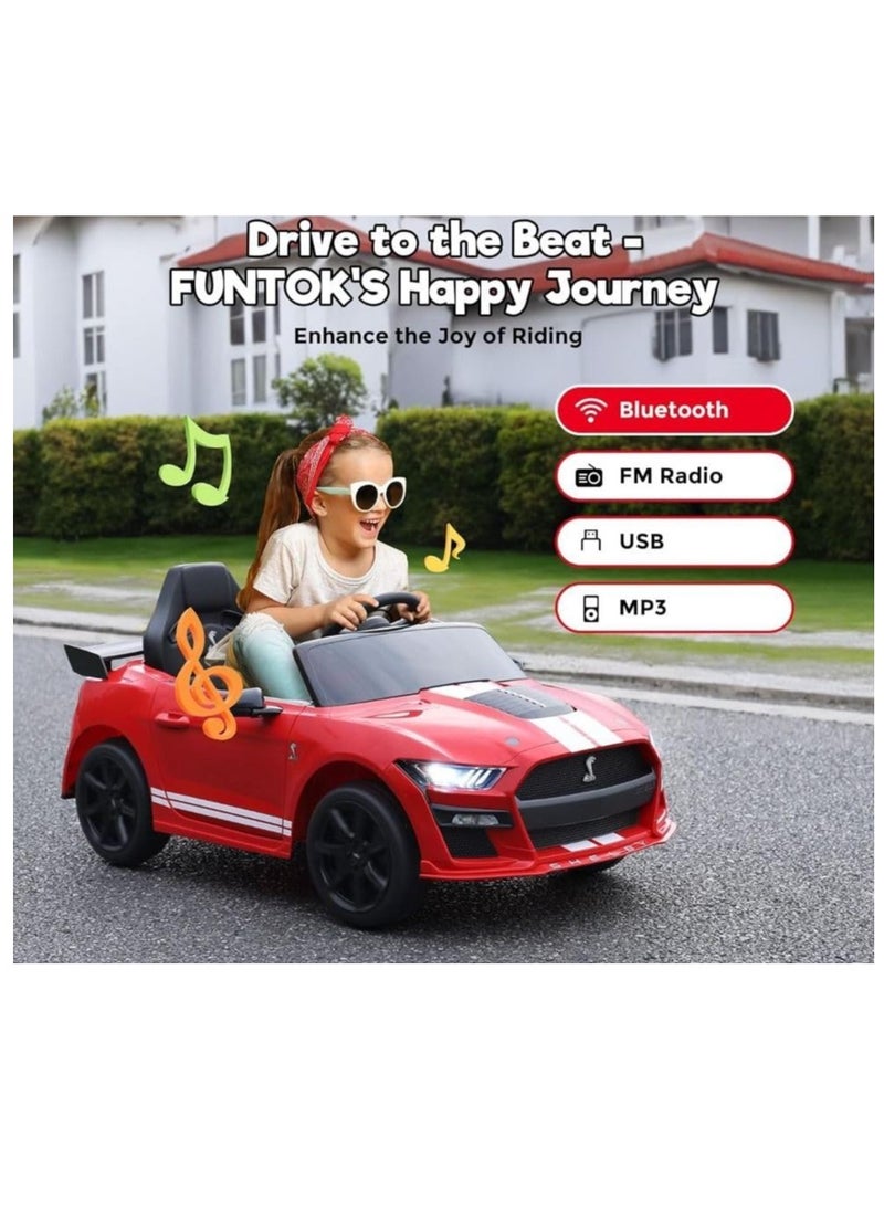 Ford Mustang Shelby 12V7AH Red