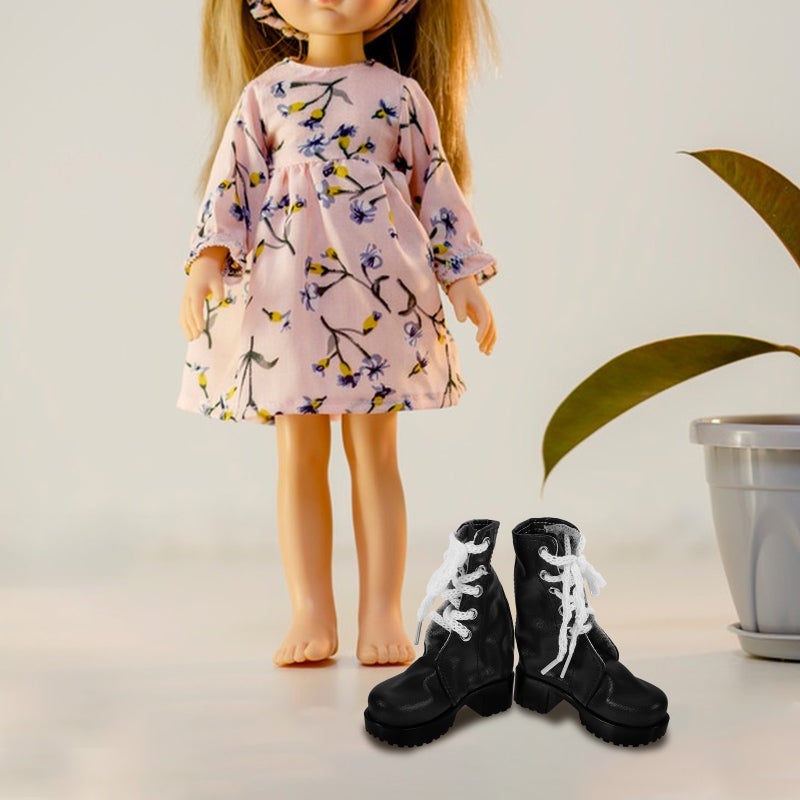 🧸 أحذية صغيرة للدمى مصنوعة من مادة بولي يوريثان متينة ملحق مثالي زي دمية - Image 5