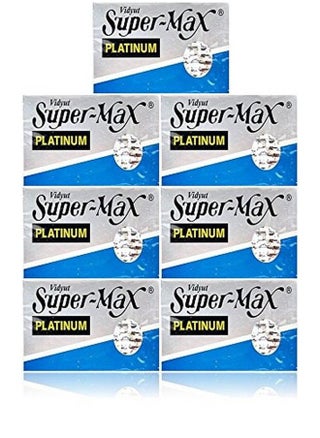 35 Supermax Platinum Double Edge Razor Blades - pzsku/Z9976FBA1C44D2B9747FFZ/45/_/1677912947/ee1ff30b-0cb5-462a-a63d-2d528c1fc5d1