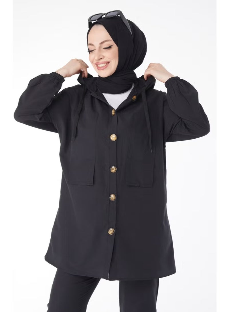 Tofisa 13020-أسود tunic + بنطلون - Image 2